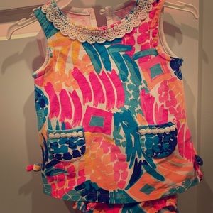 Baby Girl Lilly Pulitzer Bloomer Set